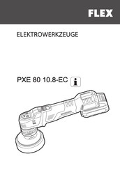 Flex PXE 80 10.8-EC Instrucciones De Funcionamiento