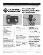 Campbell Hausfeld CW301400AJ Instrucciones De Funcionamiento Y Manual De Piezas