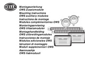 Hella OWS 1600 9HB862827-021 Instrucciones De Manejo