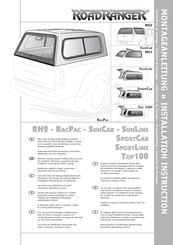 Road Ranger SPORTCAB Instrucciones De Instalación