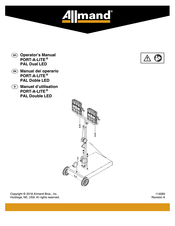 Allmand PAL60 Dual Manual Del Operador