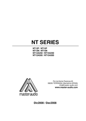 Master audio NT Serie Manual Del Usuario