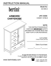 Bertini DA1805-4 Manual De Instrucciones