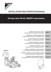 Daikin E2MV107A6 Manual De Instalación Y Operación