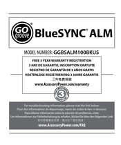 Accessory Power GOgroove BlueSYNC ALM Instrucciones De Operación