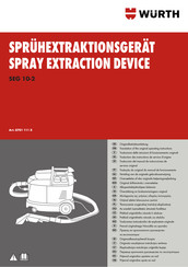 Würth SEG 10-2 Manual De Instrucciones