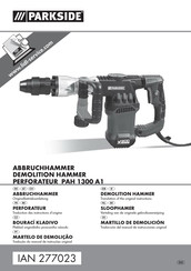 Parkside PAH 1300 A1 Traducción Del Manual De Instrucciones Original