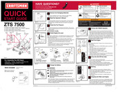 Craftsman 107.28791 Guia De Inicio Rapido