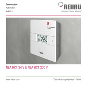 Rehau Nea HCT 24 V Instrucciones De Manejo Y Guía Rápida De Montaje