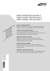 hawa HAWA-Frontslide 140/A-Symmetric 2 Planificación Y Instrucciones De Montaje