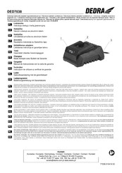 DEDRA DED7038 Manual De Instrucciones