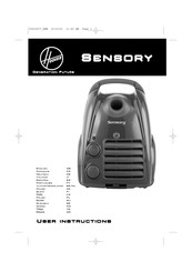 Hoover Sensory Instrucciones De Uso