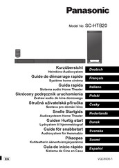 Panasonic SC-HTB20 Guia De Inicio Rapido