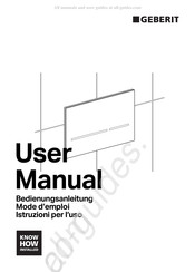 geberit Sigma 80 Manual Del Usuario