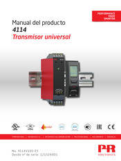 Pr Electronics 4114 Manual Del Producto