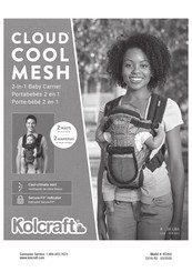 Kolcraft CLOUD Cool Mesh Manual Del Usuario