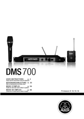 AKG DMS700 Modo De Empleo
