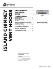 GE PV977 Manual Del Propietario E Instrucciones De Instalación