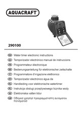 AquaCraft 290100 Manual Del Usuario