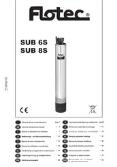 Flotec SUB 6S Manual De Uso Y Manutención