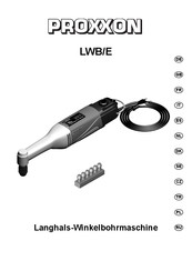 Proxxon LWB/E Manual Del Usuario