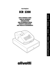 Olivetti ECR 5200 Guía De Referencia Rápida