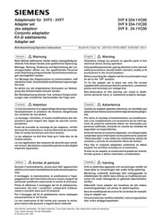 Siemens 3VF3 Instrucciones De Operación