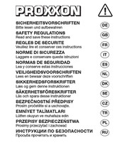 Proxxon 28 622 Manual Del Usuario