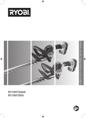 Ryobi RY18HT55A Manual Del Usuario
