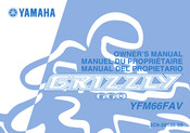 Yamaha GRIZZLY 660 Manual Del Propietário