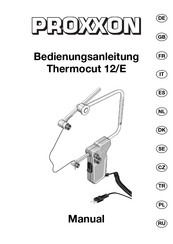 Proxxon Thermocut 12/E Manual