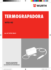 Würth WTG 40 Instrucciones De Uso