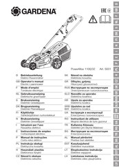 Gardena PowerMax 1100/32 Instrucciones De Empleo