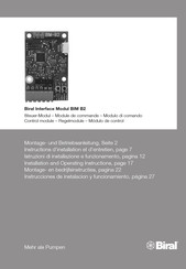 Biral BIM B2 Instrucciones De Instalación