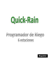 Vyrsa Quick-Rain Manual De Instalación Y Programación