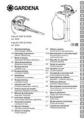 Gardena ErgoJet 3000 Instrucciones De Empleo