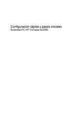 HP Compaq dx2290 Configuración Rápida