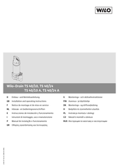 Wilo Drain TS 40/14 Instrucciones De Instalación