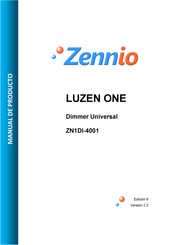 Zennio LUZEN ONE Manual De Producto