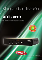 Optex ORT 8819 Manual De Utilización