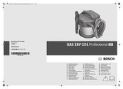 Bosch Professional GAS 18V-10 L Manual Original