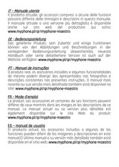 Myphone Maestro Manual Del Usuario