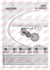 Jaeger FIAT 12050530 Instrucciones De Montaje