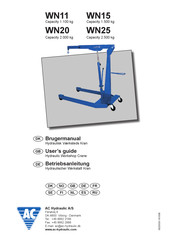 AC Hydraulic WN11 Guia Del Usuario