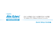 Air Live OV-110TMC Guía De Configuración Rápida