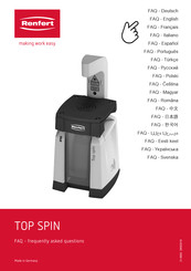 Renfert Top spin Manual De Instrucciones