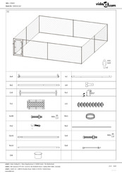 vidaXL 170820 Manual De Instrucciones