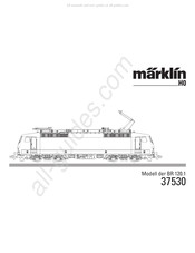 marklin 37530 Manual De Instrucciones