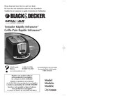 BLACK&DECKER Infrawave ST2000 Manual De Instrucciones