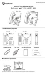 Polycom VVX 350 Hoja De Configuración